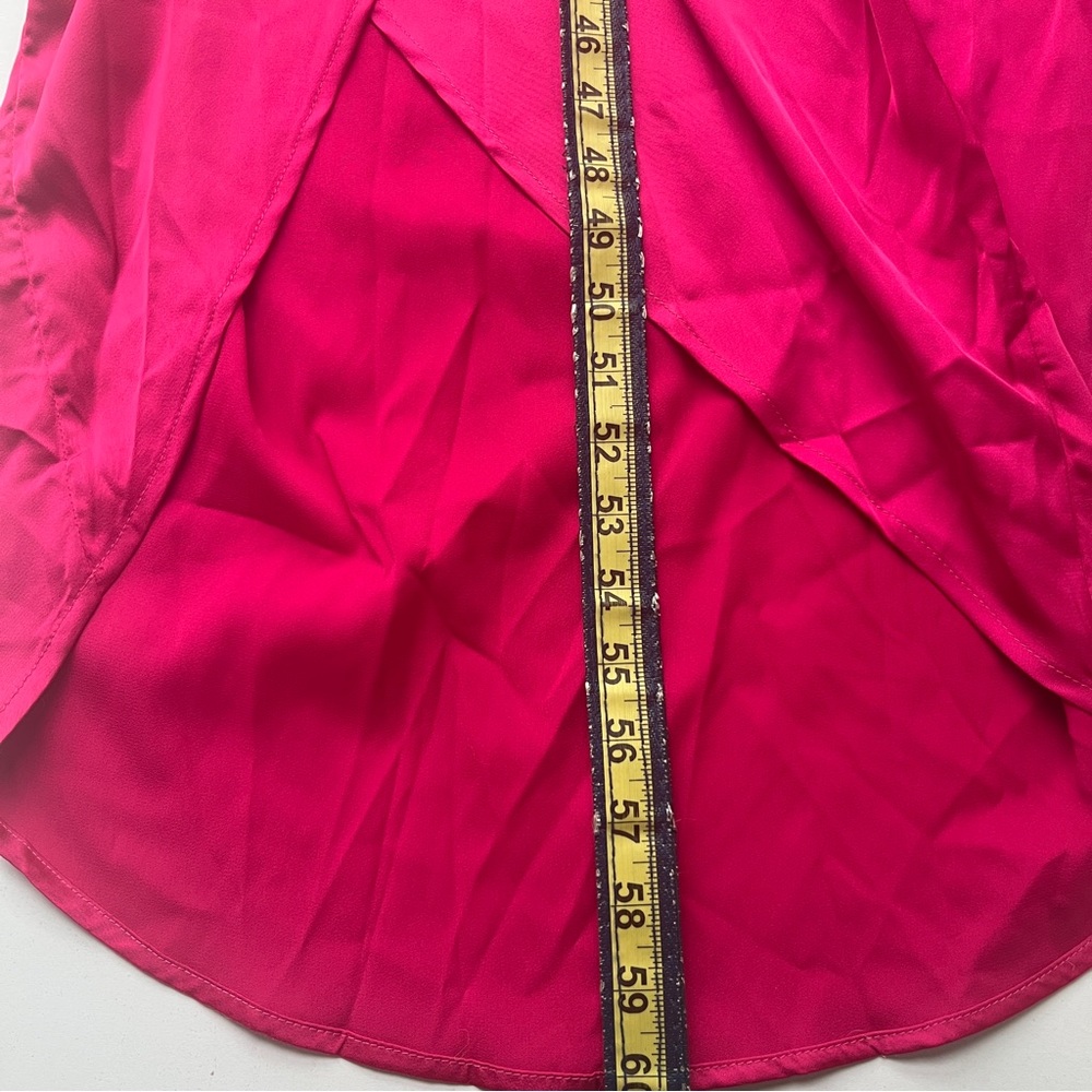 SHEIN Women's Satin Wrap dress - Deep Pink - Picture 9 of 10